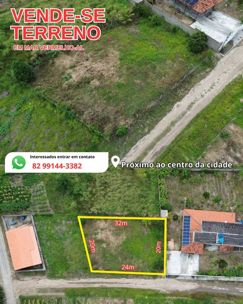 Terreno a venda em Mar Vermelho/AL