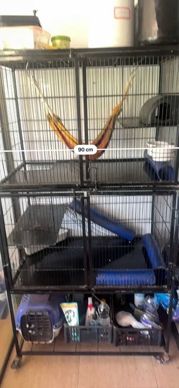 Gaiola / Viveiro - furão, coelho, préa, chinchila e outros. - Foto 3