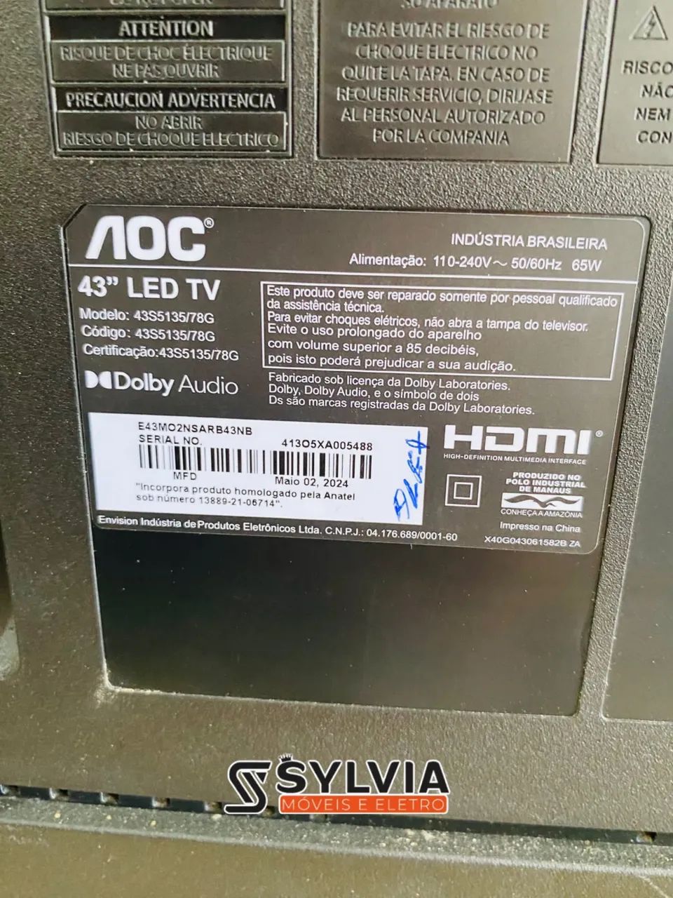 TV AOC 43 POLEGADAS SMART  - Foto 2