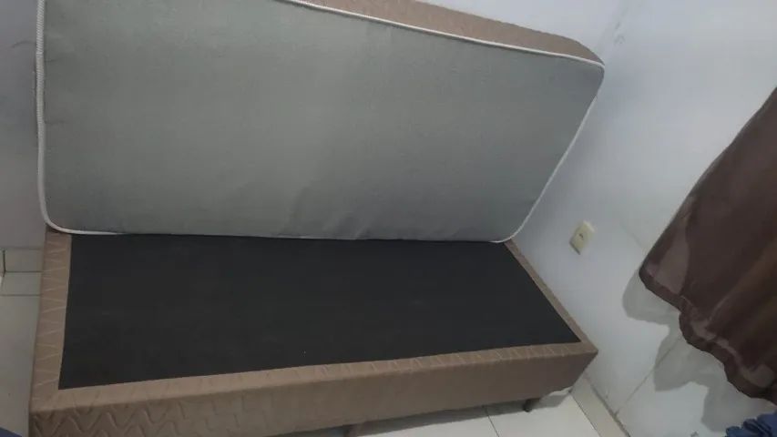 CAMA BOX COM COLCHÃO - Foto 2