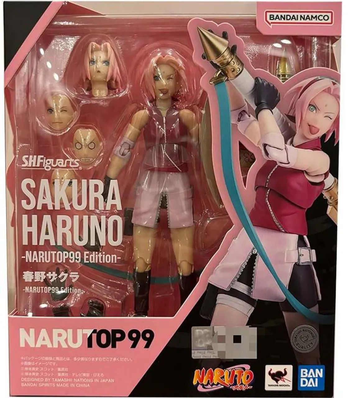 Sakura Haruno Top99 - S.H.Figuarts Bandai - NOVO<br>