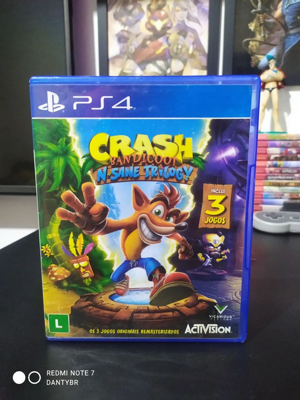Crash bandicoot collection - Ps4 - Box + Encarte Originais