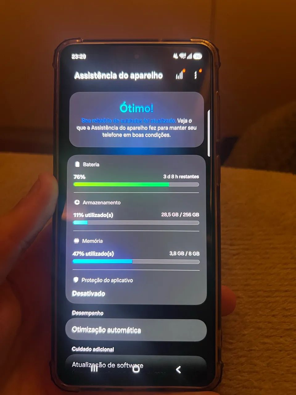 Samsung M55 seminovo - Foto 5