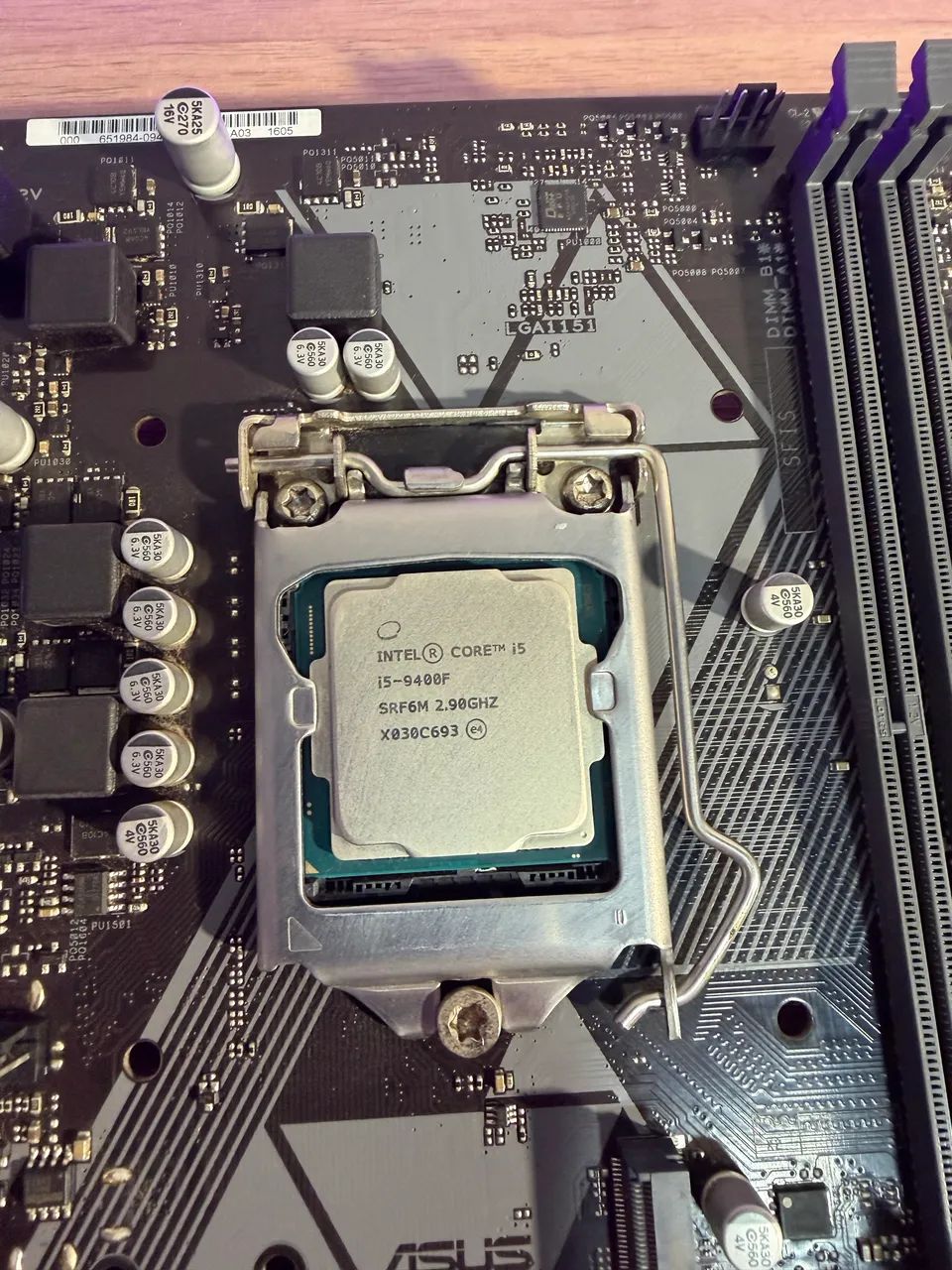 Kit i5 9400f + H310m Asus (Aceito Trocas)  - Foto 3