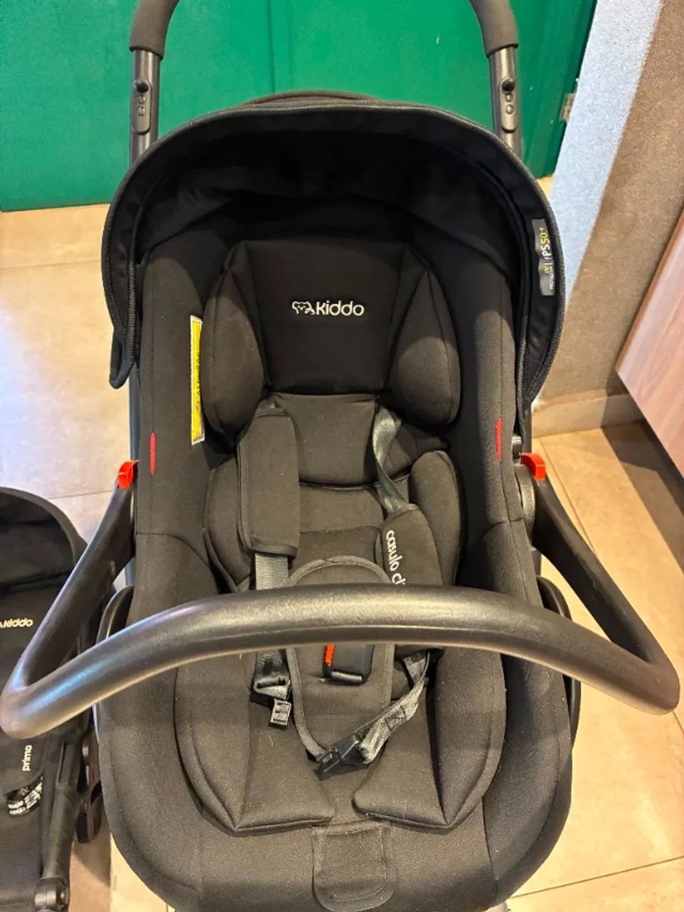 CARRINHO KIDDO PRIMA TRAVEL SYSTEM COMPLETO - Foto 4