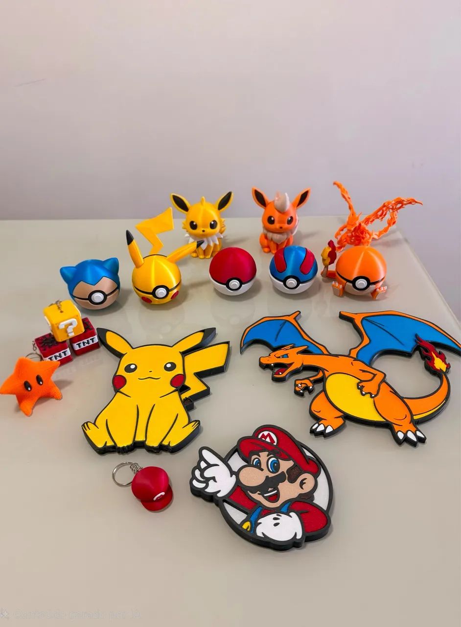 Placas personalizadas 3d