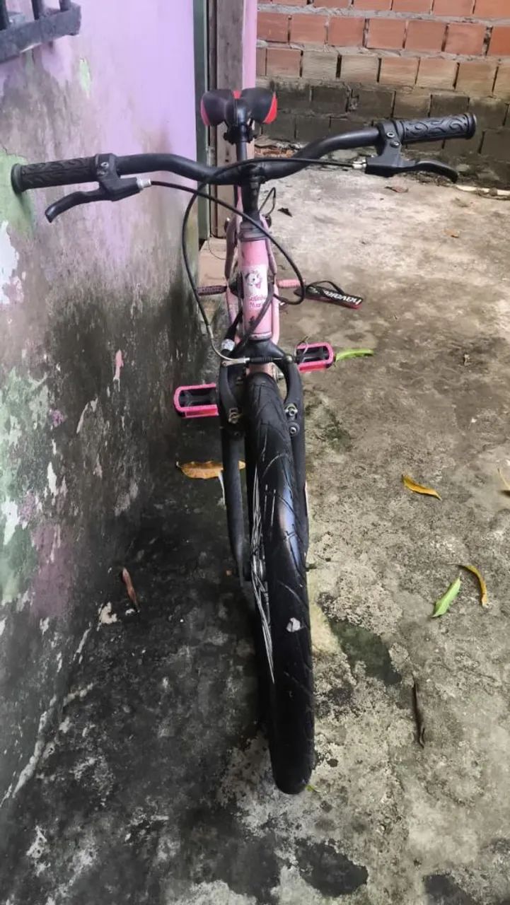 Bicicleta rosa (leia o anúncio) - Foto 2
