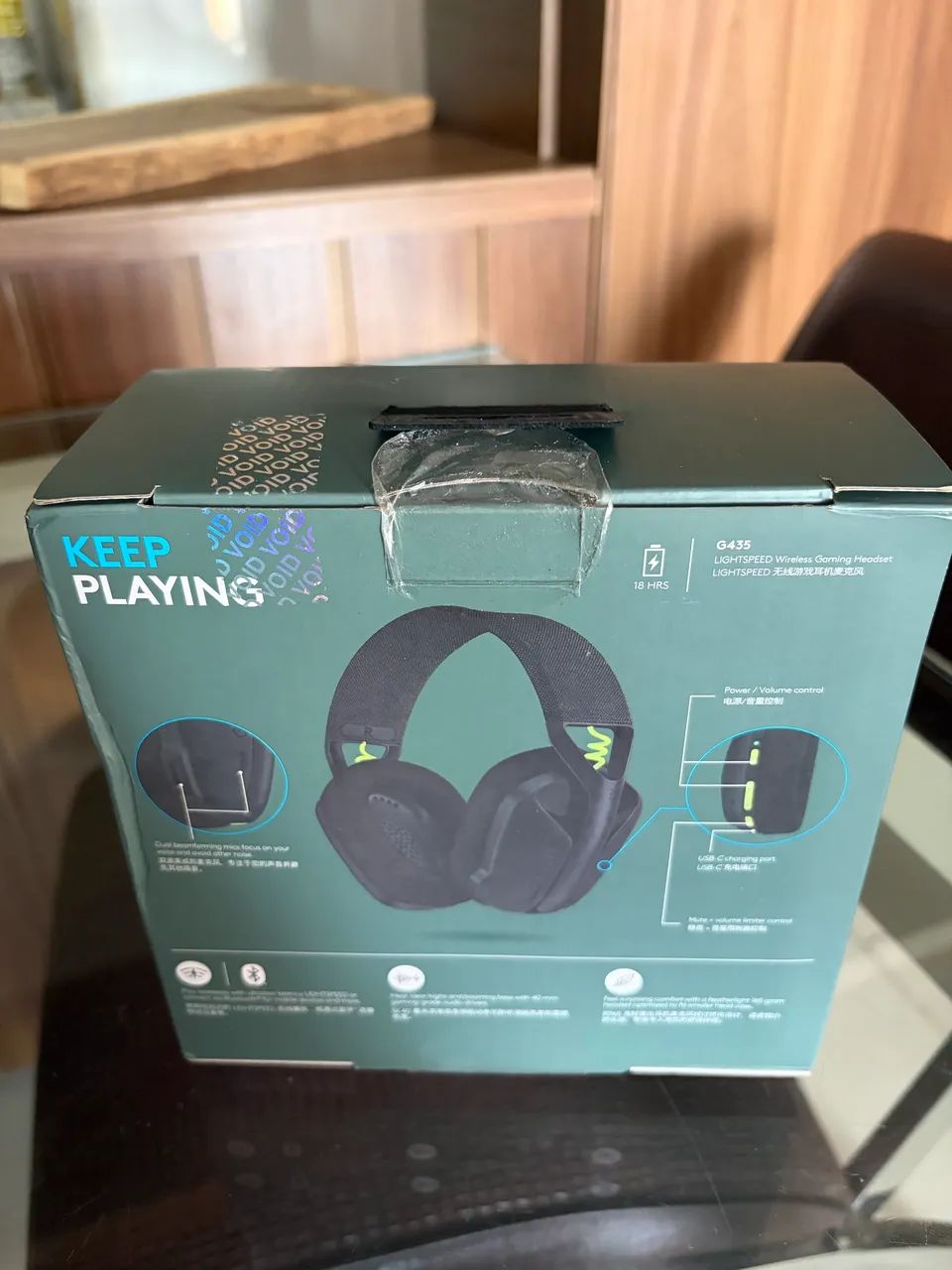 Fone de ouvido logitech G435 pouco usado  - Foto 3