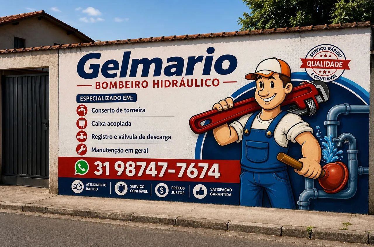 Gelmario Bombeiro Hidráulico 