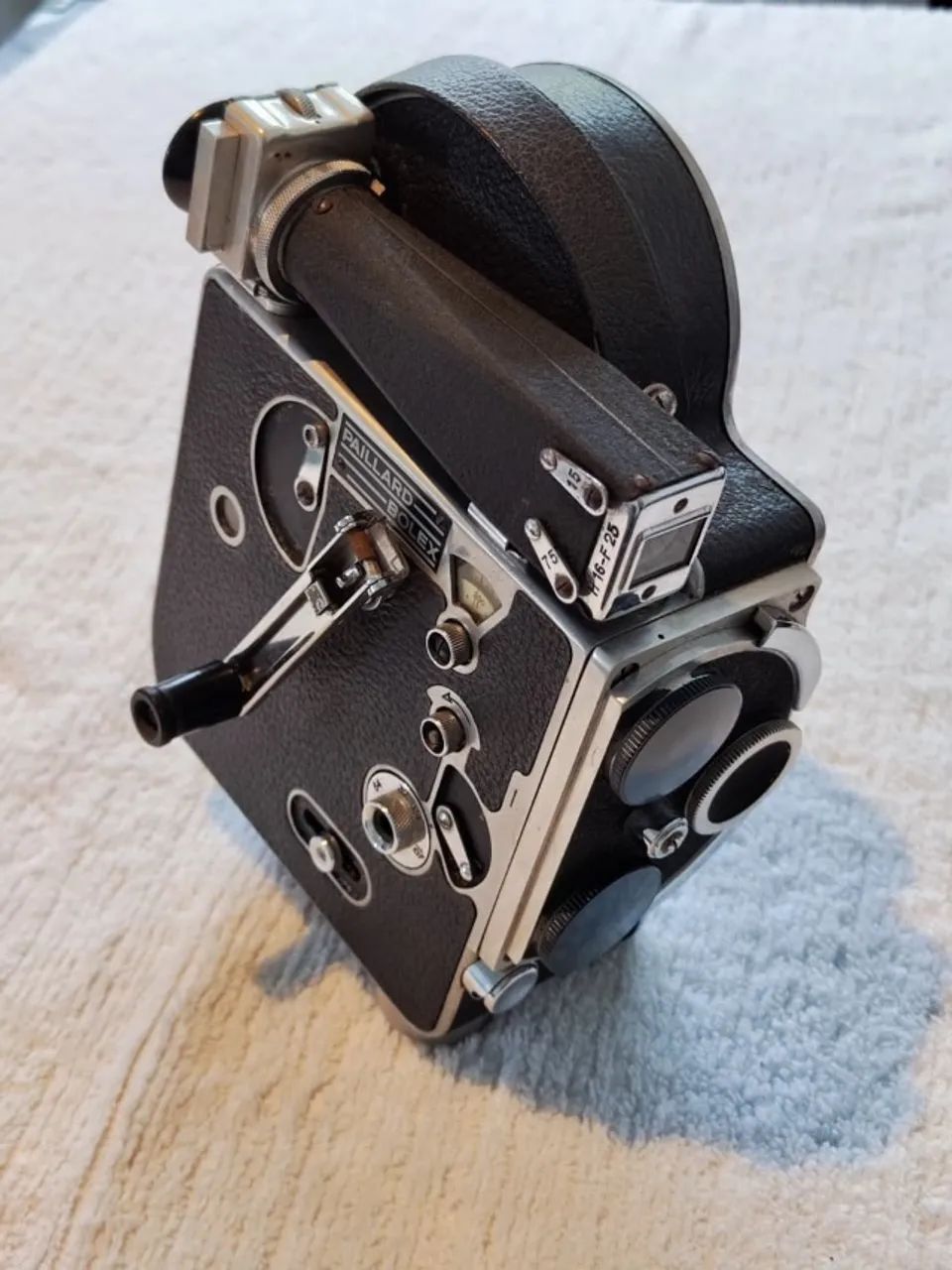 Filmadora 16mm Paillard Bolex H16 com Kit completo - Câmeras e