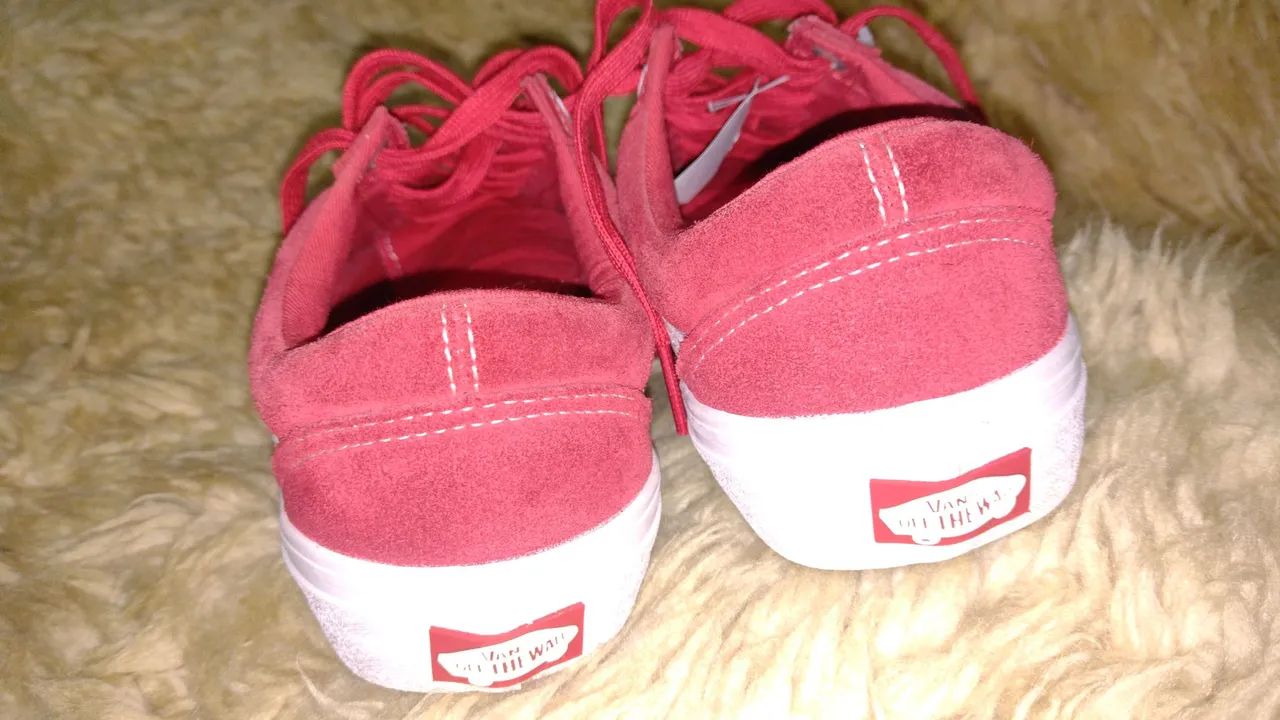 Tênis 38 vans vermelho  - Foto 3