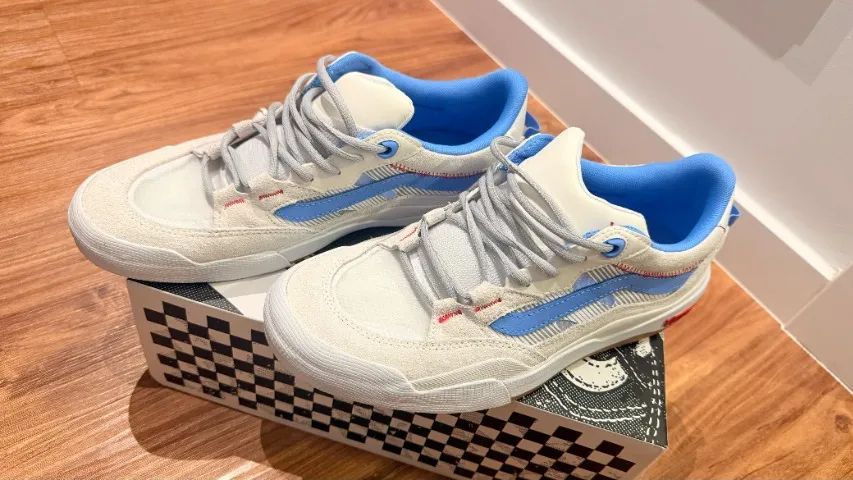 Tênis Wayvee Skate Blanc De Azure Blue - Foto 4