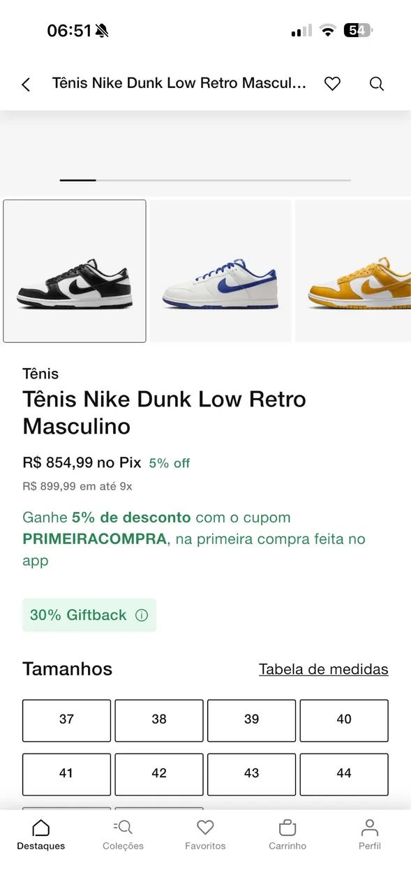 Tênis panda Nike  - Foto 5