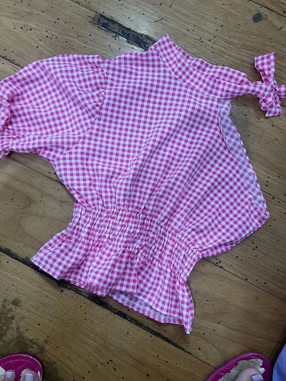 Blusa xadrez - P/M 