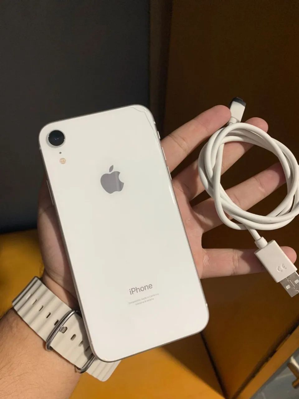 iPhone XR Branco 128 GB - Foto 3