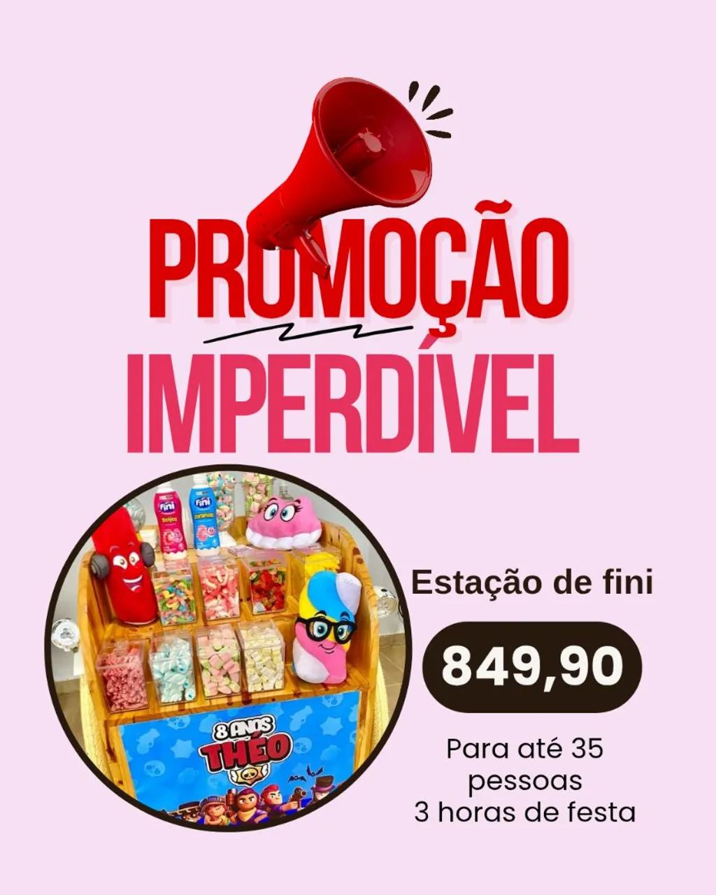 Estações para festa