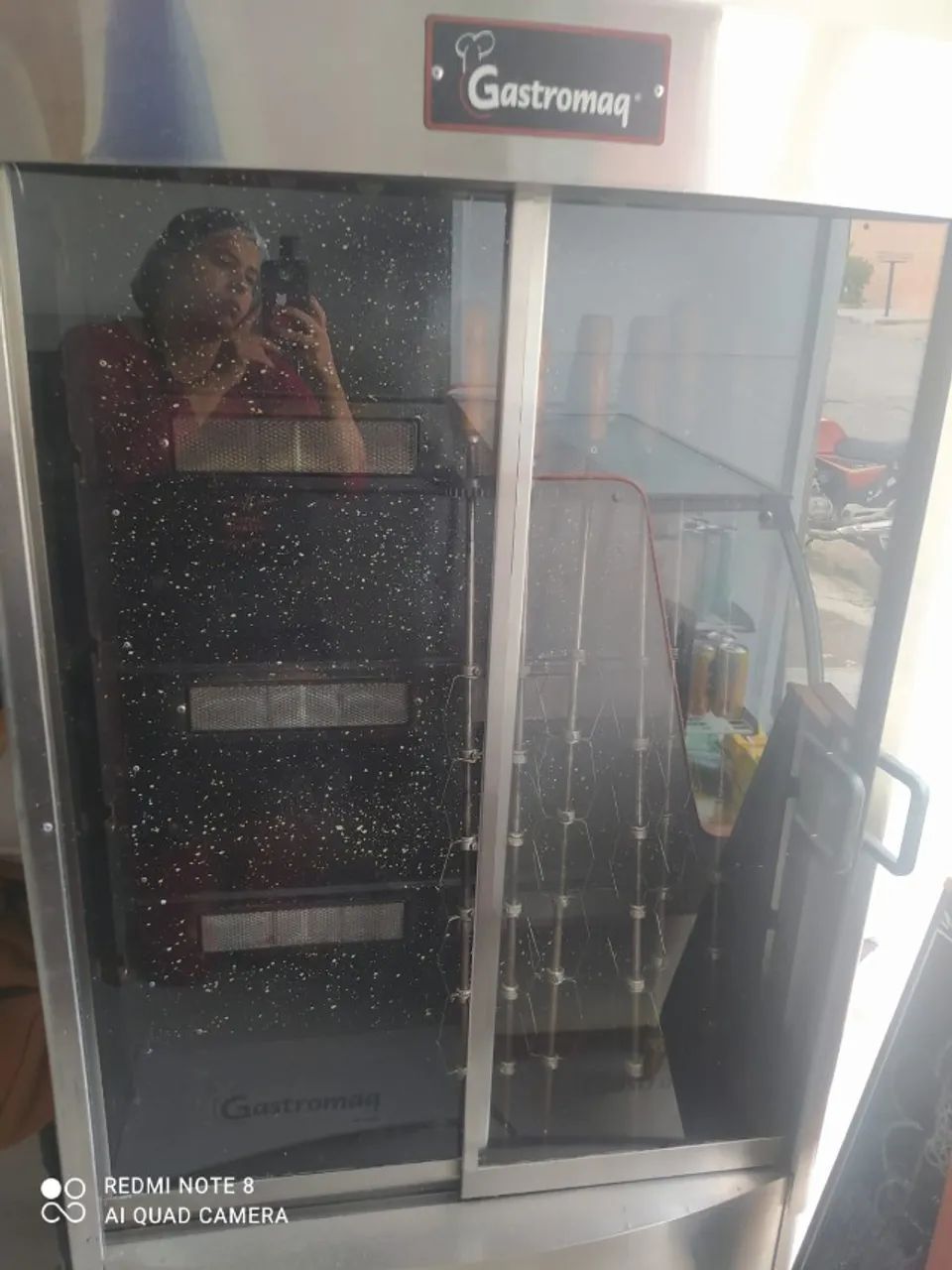Maquina de assar frango
