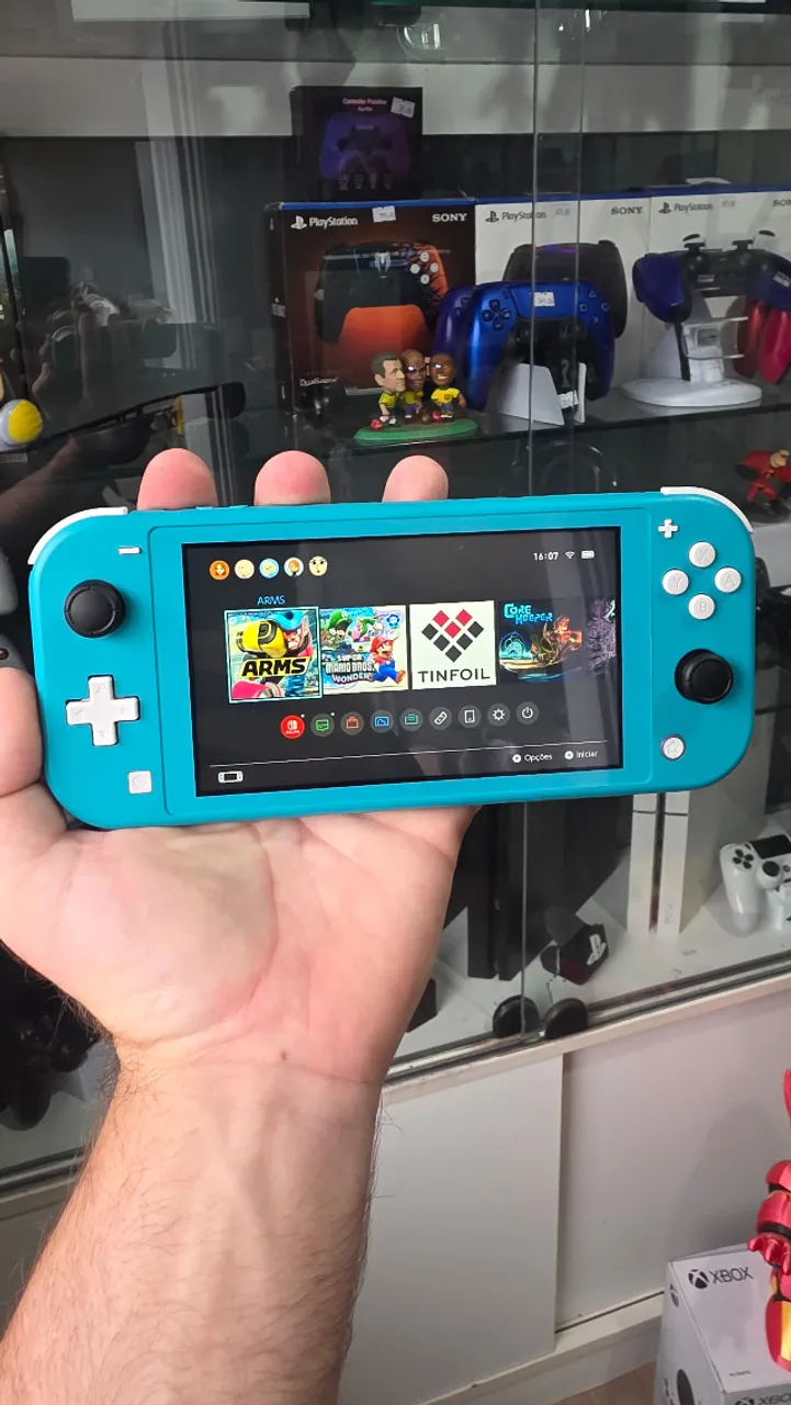 Nintendo switch com jogos - Jogos de Vídeo Game - Neópolis