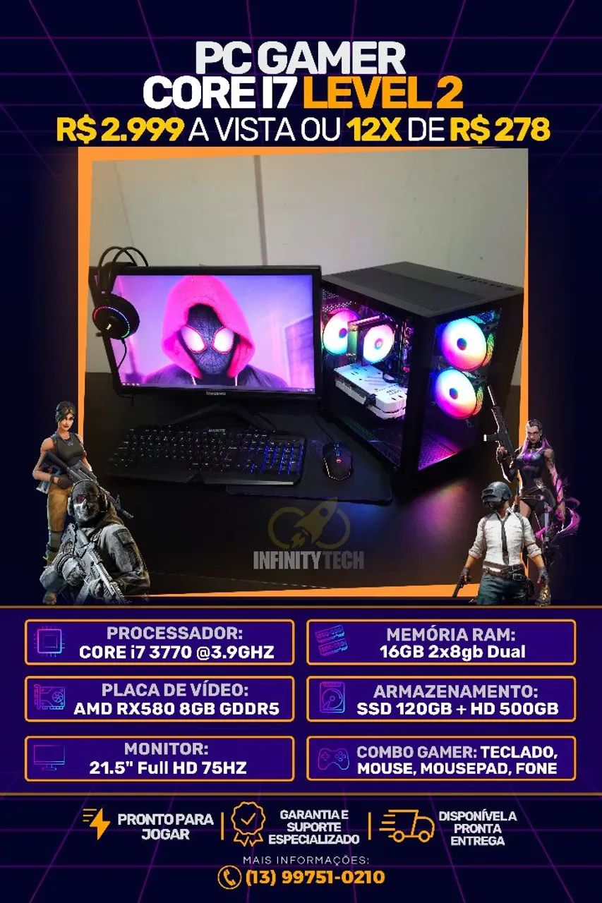 PC Gamer Novos - Foto 3