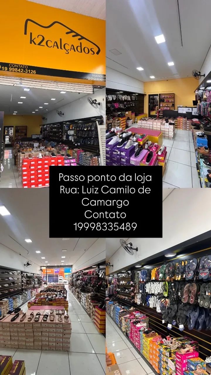 Vendo loja de Calçados em Hortolândia/sp
