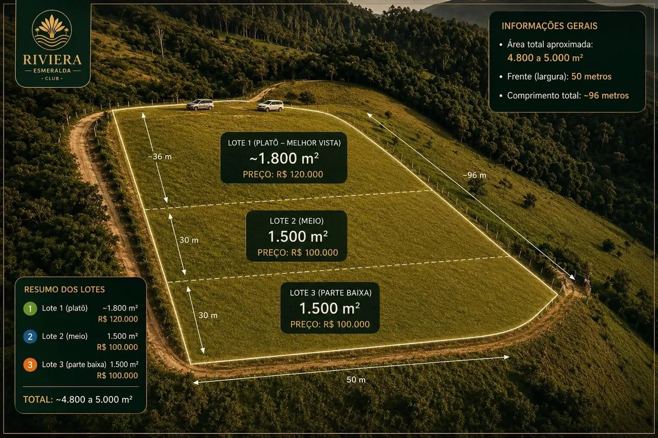 Terreno Amplo com 1.600 m² e Excelentes Condições de Pagamento! - Foto 3