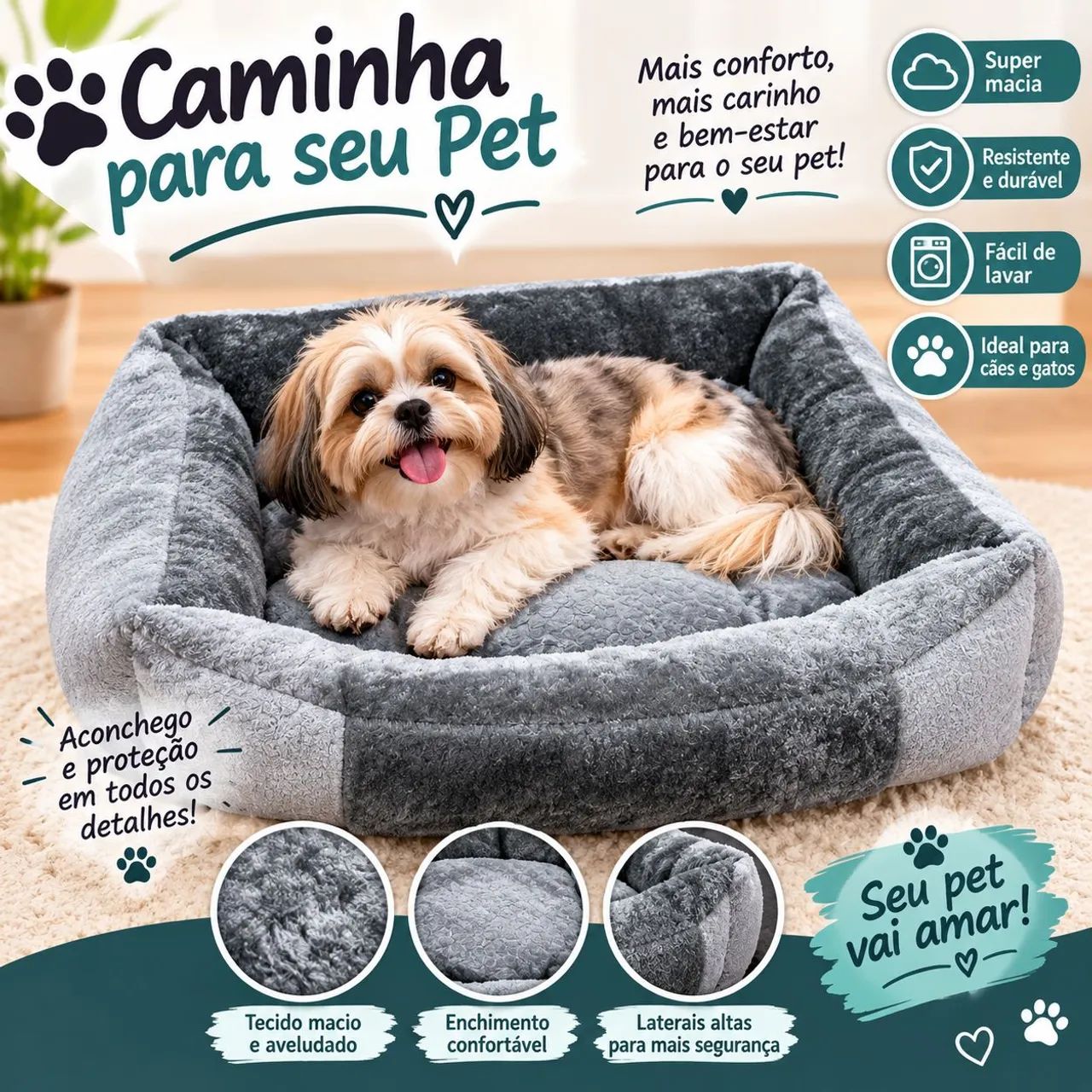 Caminha para pet 