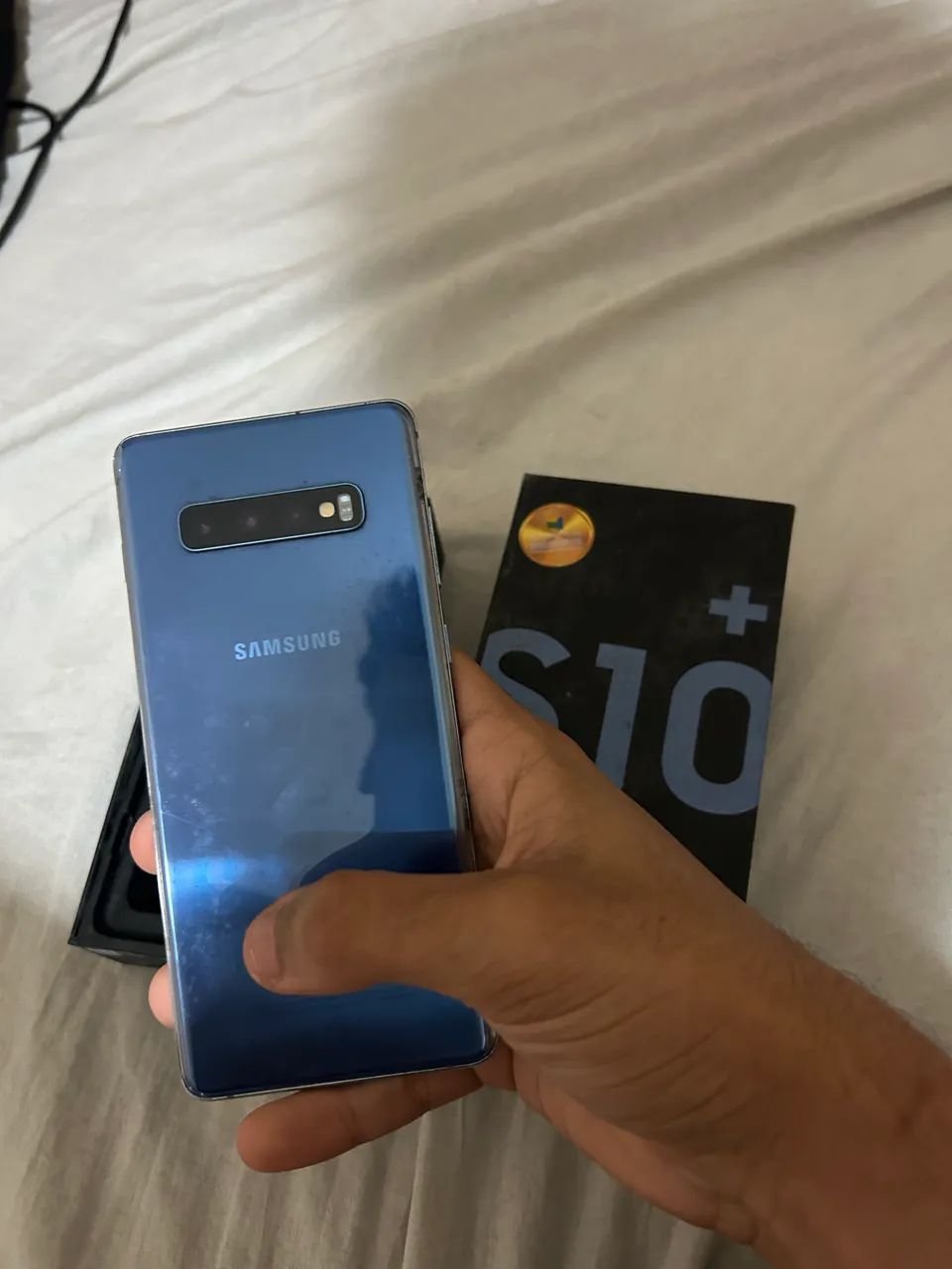 S10+ com tele e display quebrados - Foto 3