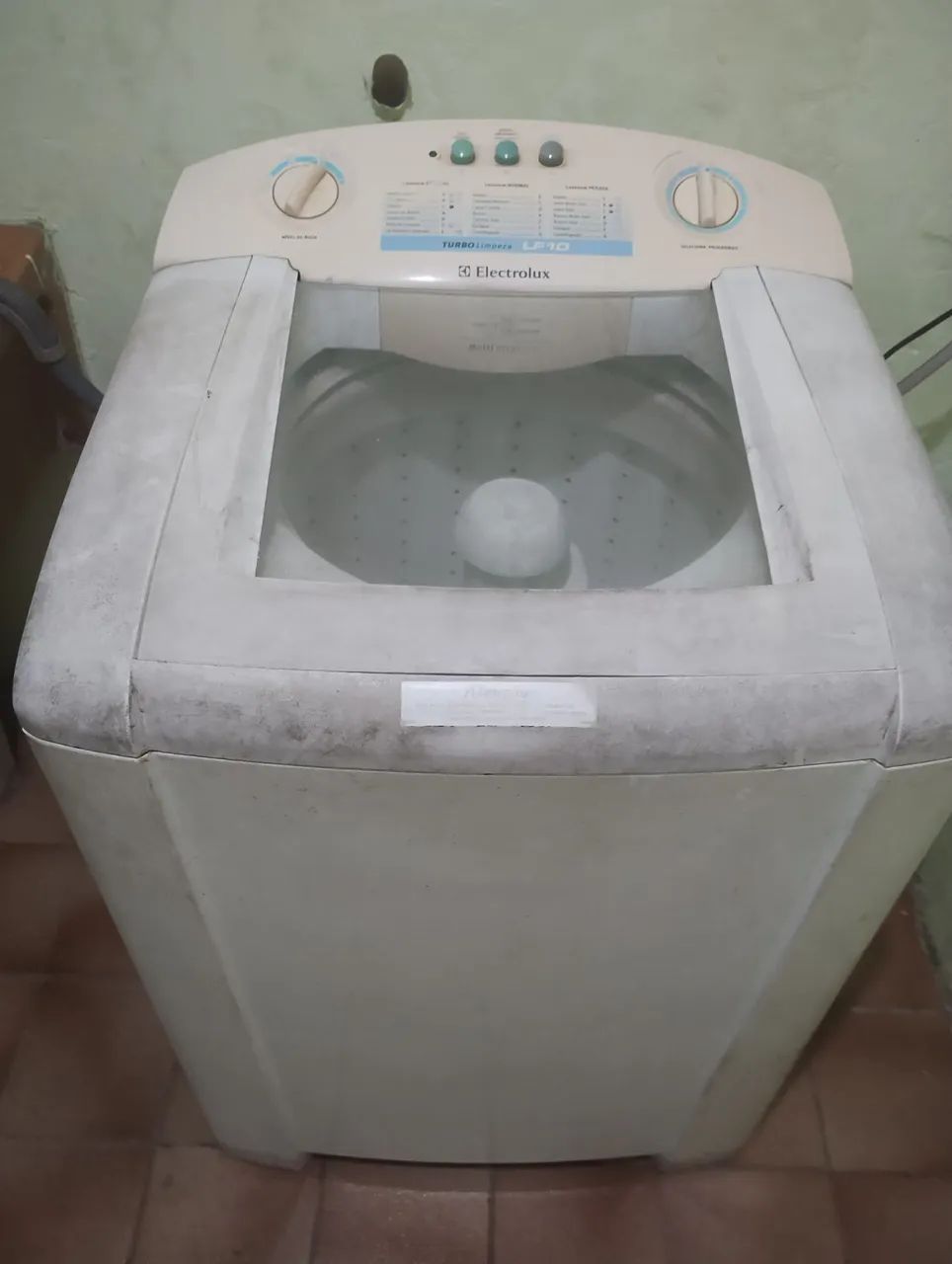 Máquina de lavar Eletrolux