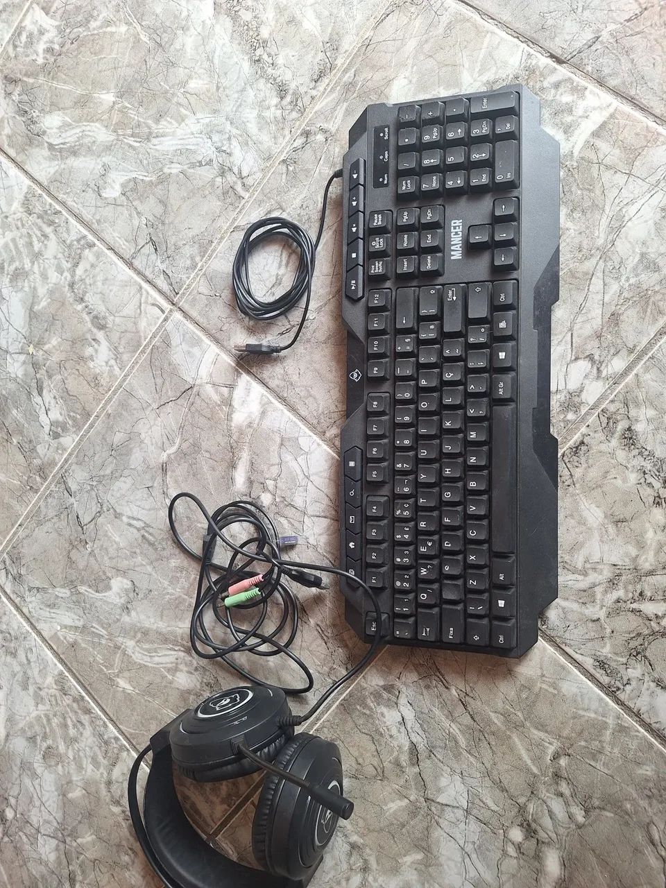 Kit Gamer Teclado, Headset e Mouse