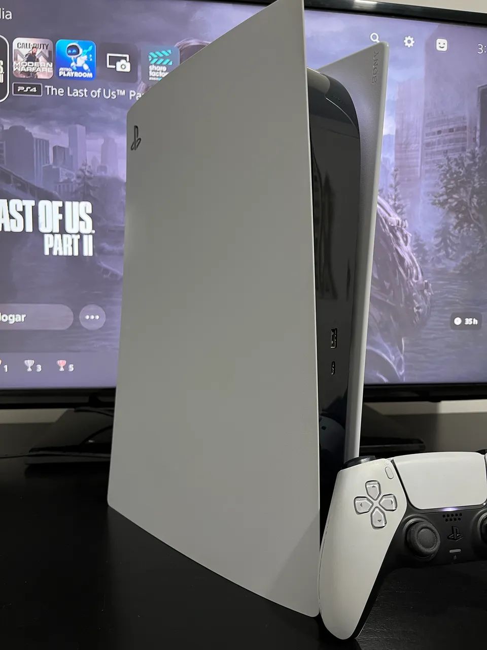 Ps5 Modelo Digital Completo - Seminovo  - Foto 3