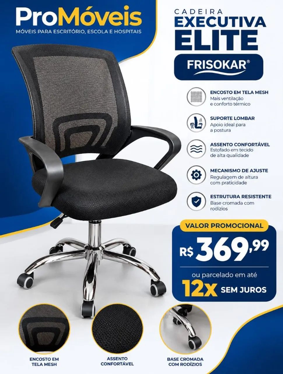 Cadeira Elite - PROMOÇÃO 