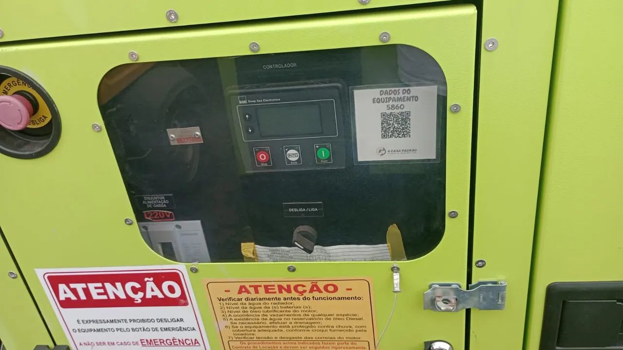 Grupo gerador 125 KVA/115 KVA Pramac ano 2021 - Foto 5