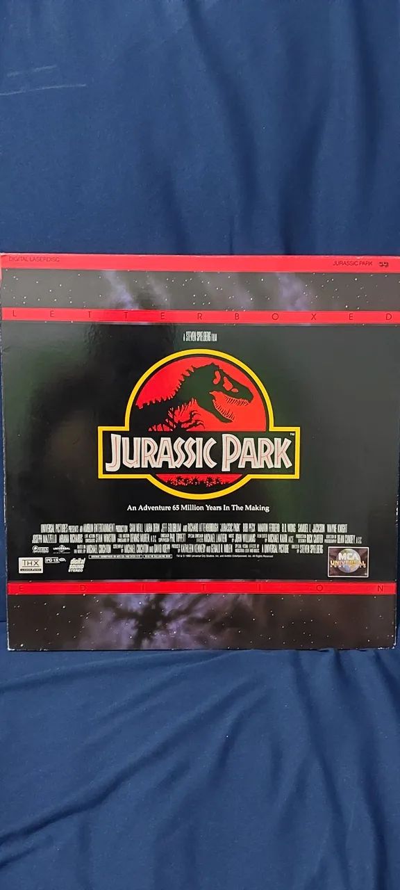 LD - Laser Disc Jurassic Park 