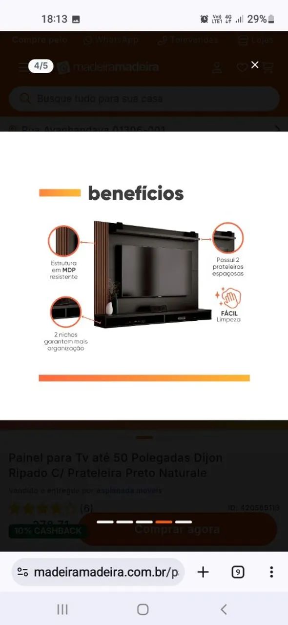 TV com painel ! - Foto 3