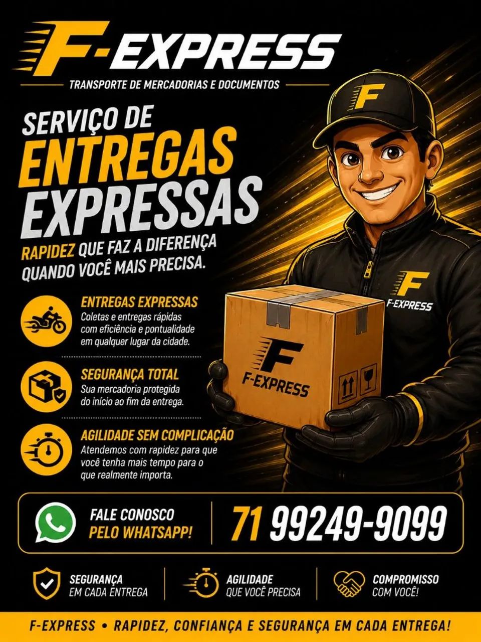 Precisando de Moto-boy? Eu sou a solução! - Foto 3