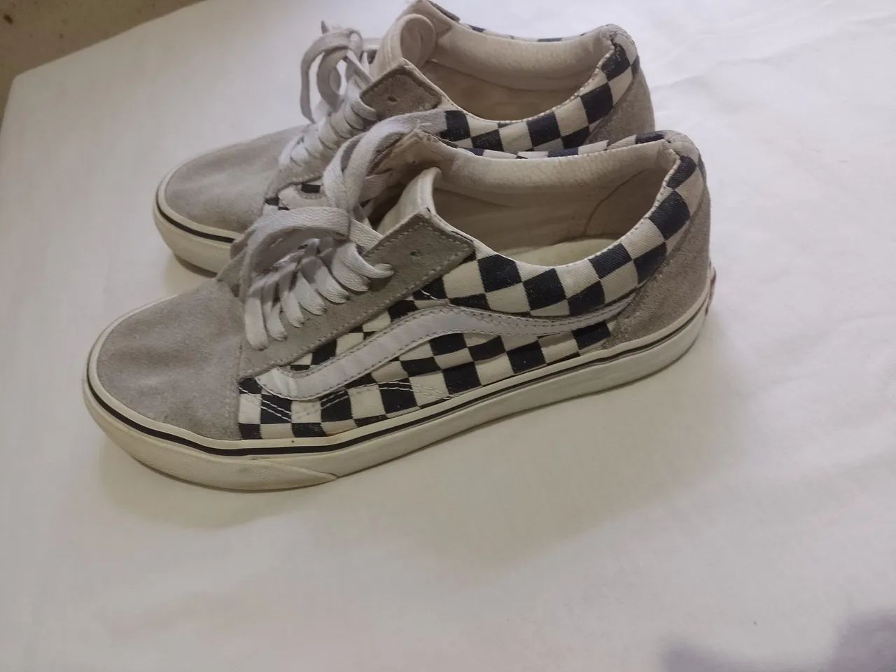 Tênis vans old skool checkeboard xadrez N°37 - Foto 2