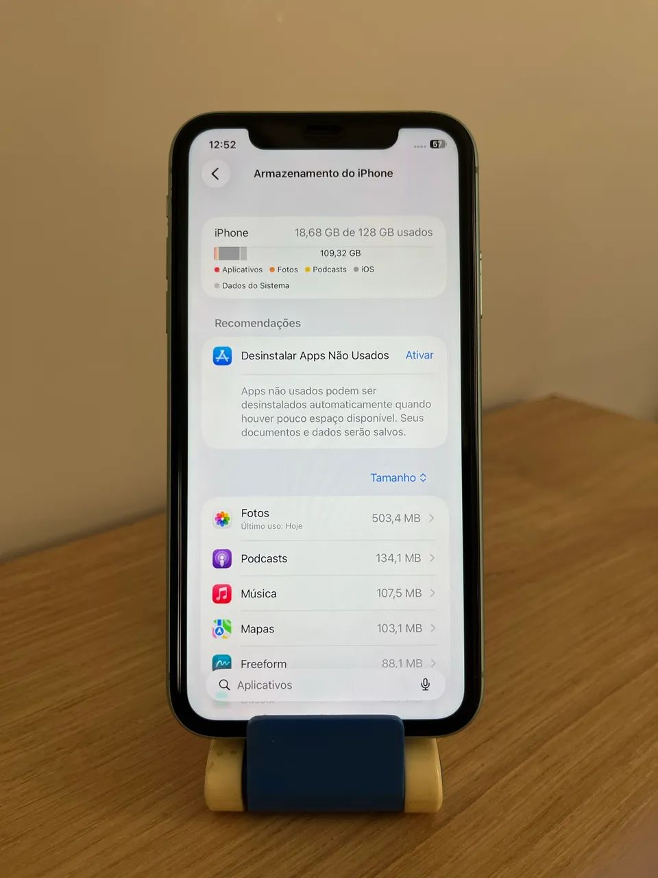 iPhone 11 128GB Verde | Bateria Nova | Completo - Foto 4