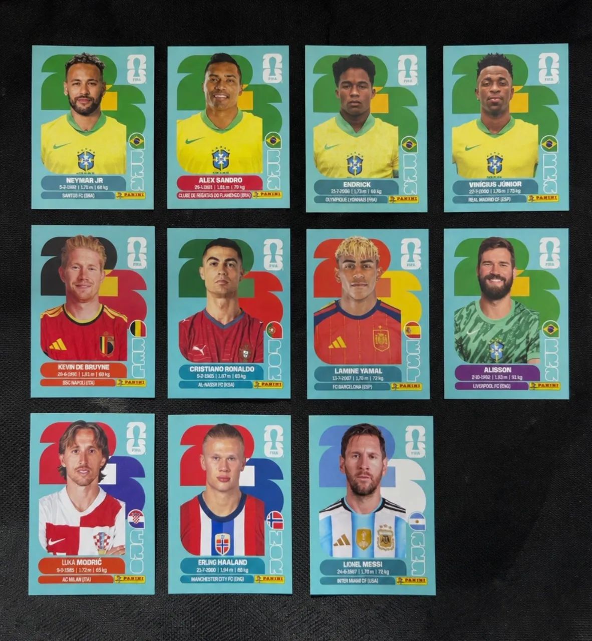 Figurinhas da copa 2026