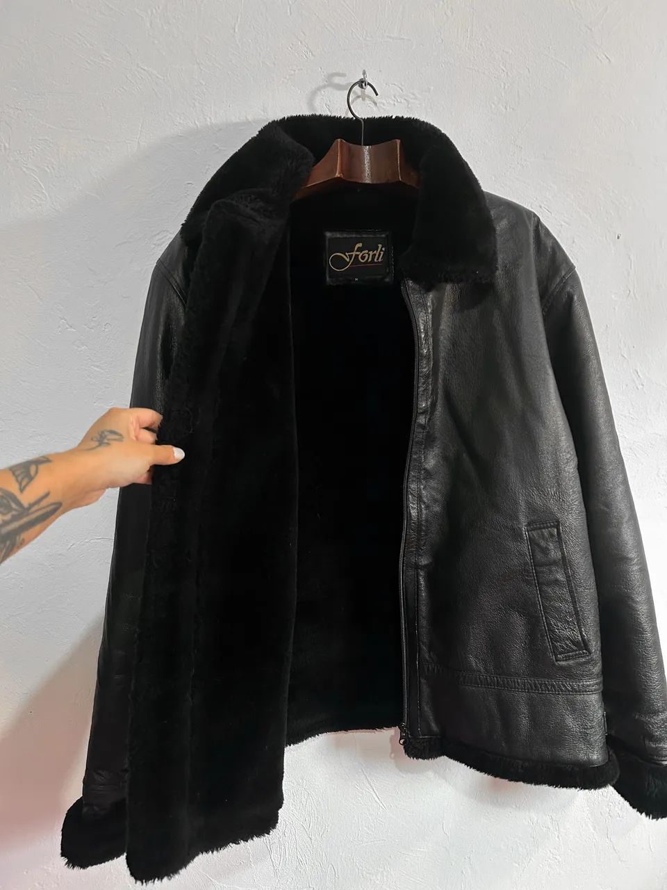 jaqueta de couro legítimo  - Foto 3