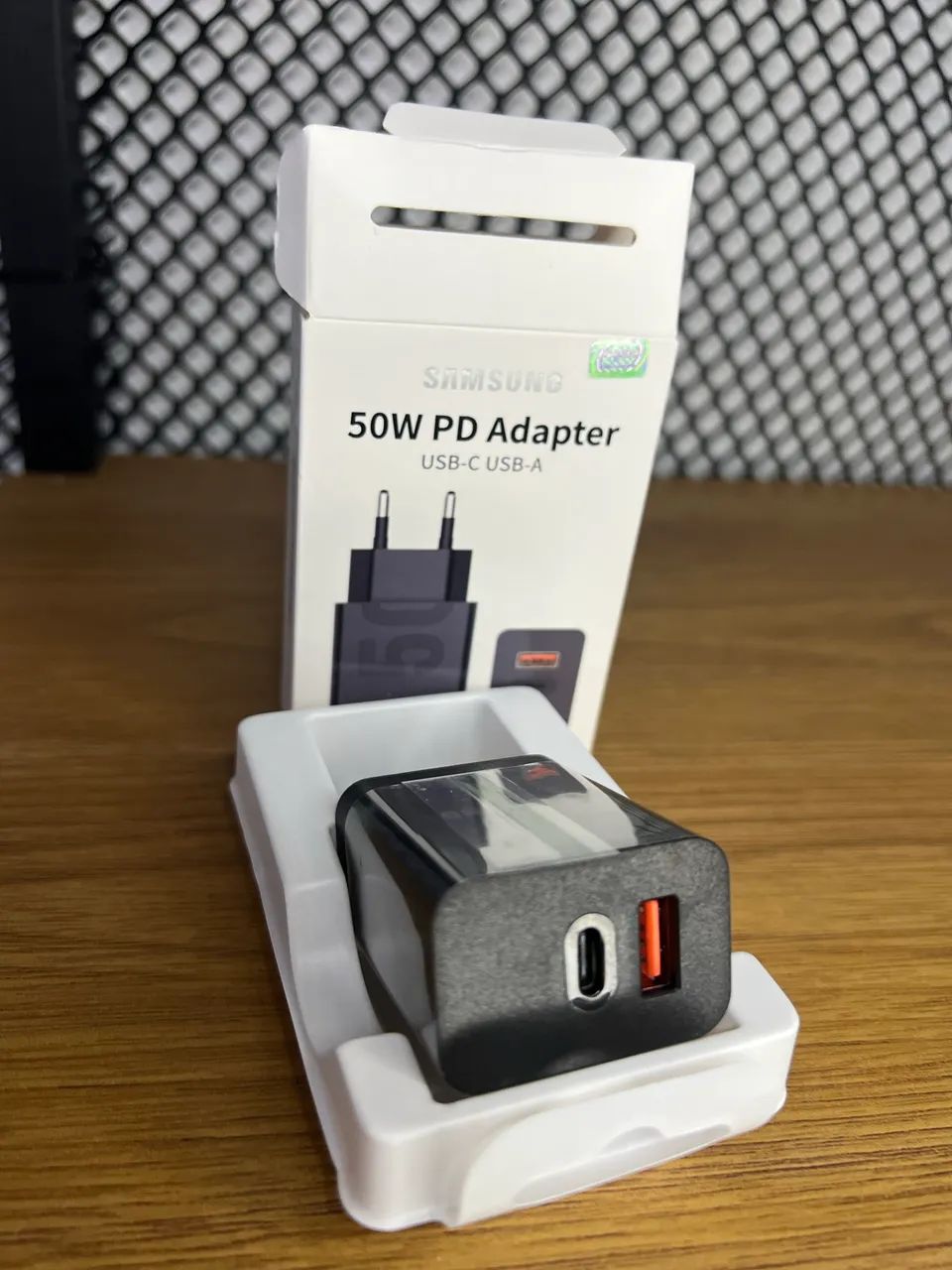 Fonte Carregador Turbo 50W USB-C Tipo C Rápido e Eficiente