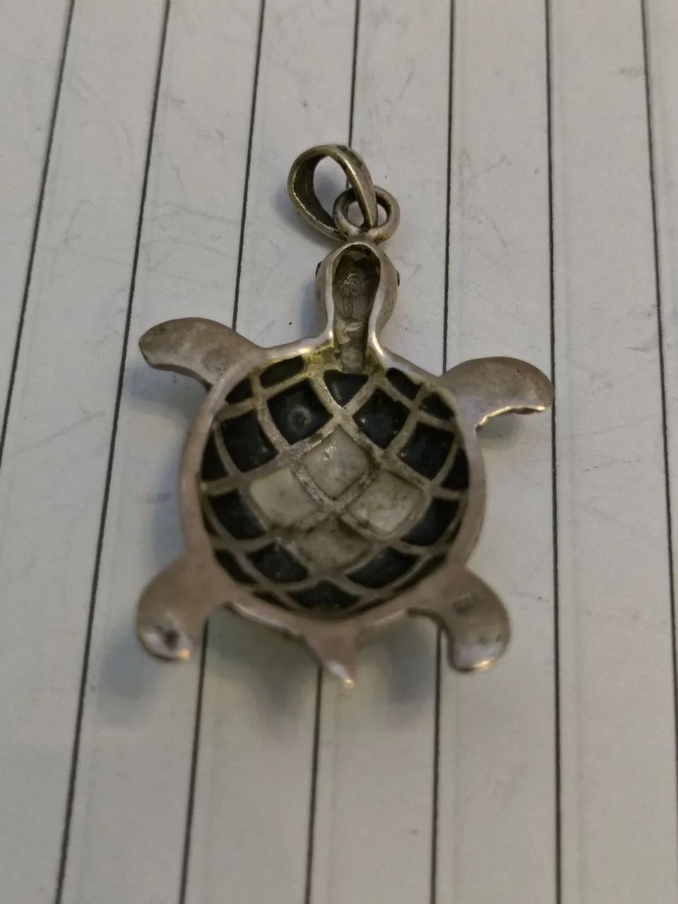 Pingente Tartaruga Prata 925 - Foto 2