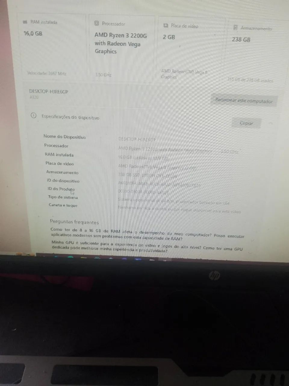 Vendo computador completo ou troco em iPhone 