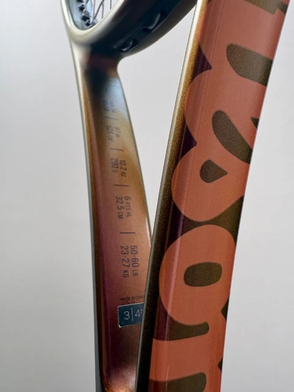 raquete  Wilson Pro Staff L3 290G - Foto 5