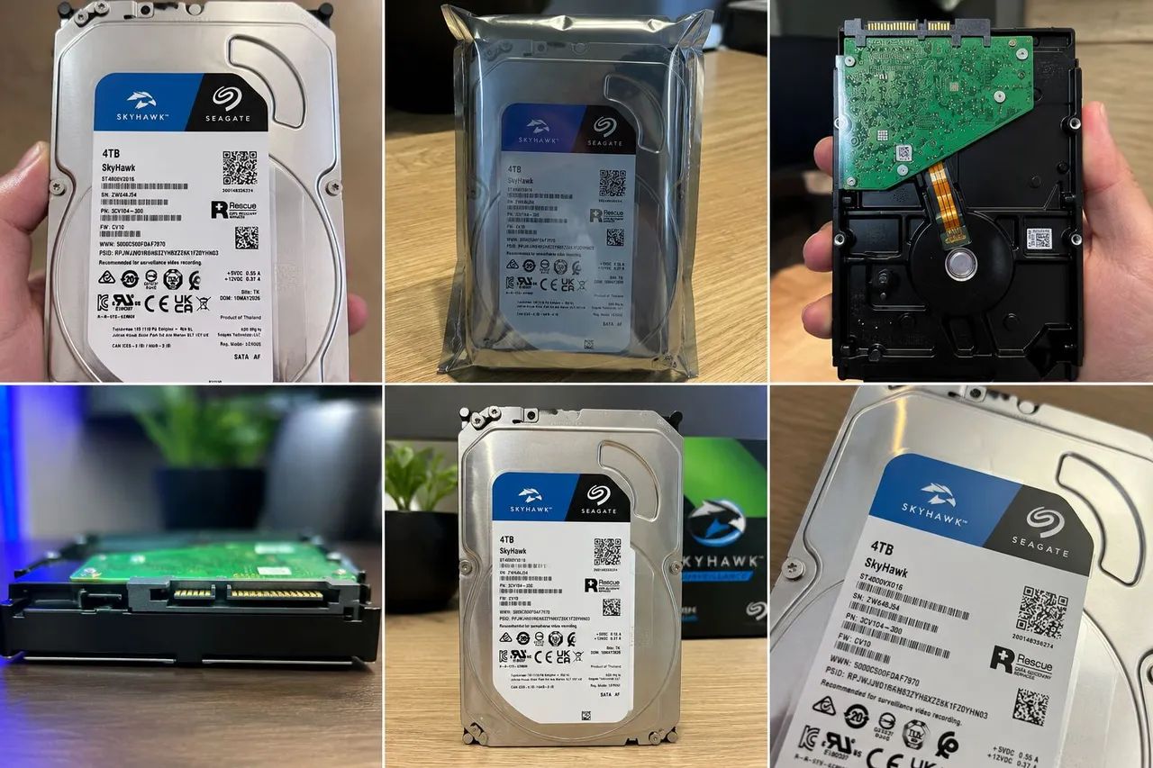 1 HD Seagate SkyHawk 4TB ST4000VX016