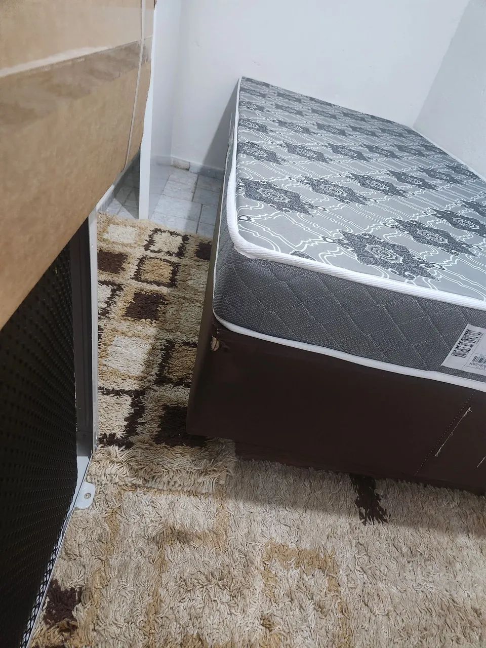 Cama box solteiro com colchão - Foto 4