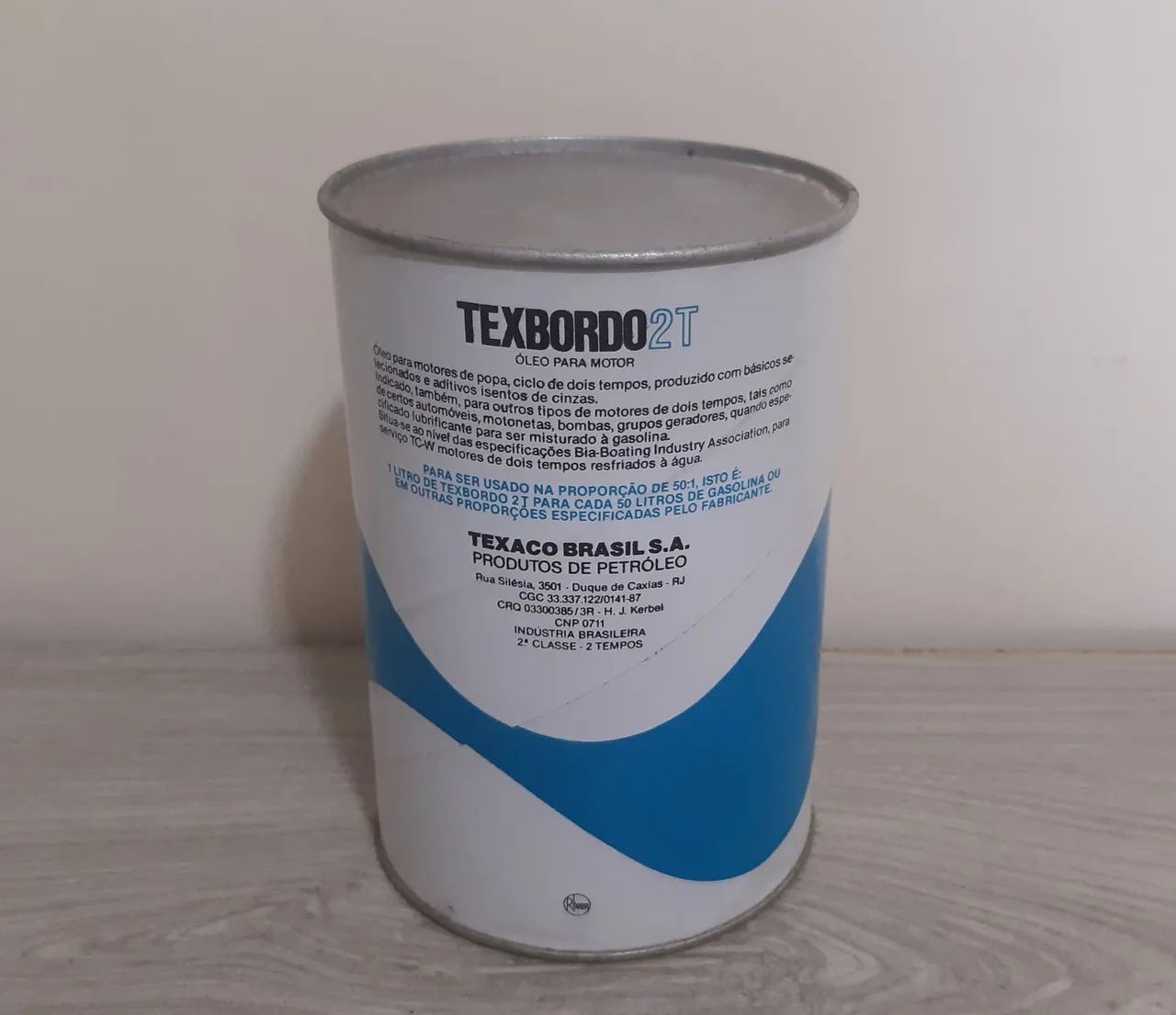 Lata Antiga Texaco Texbordo - Foto 3