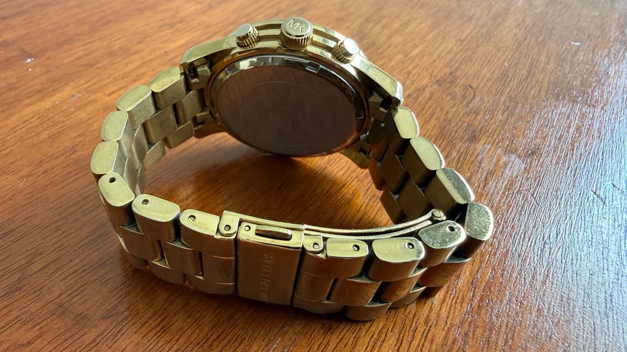 Michael Kors Runway MK5055 Dourado - Foto 4