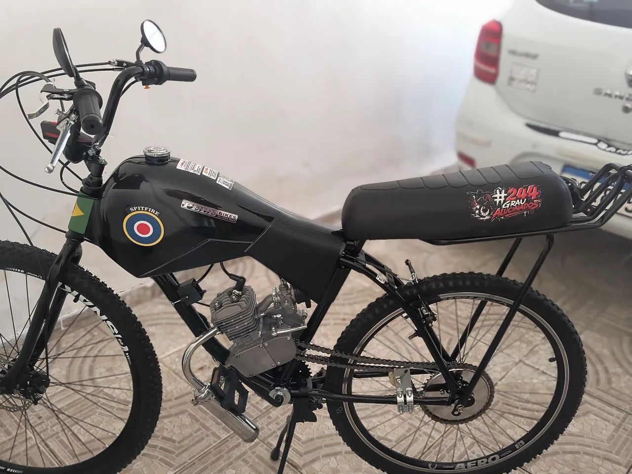 Bicicleta motorizada 80 cc  - Foto 2