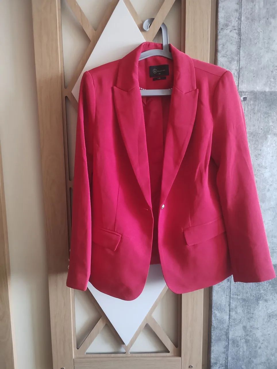 Blazer Vermelho Forrado