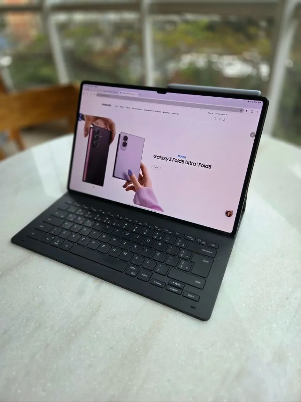 Tablet Galaxy Tab S9 Ultra - Com 2 Capas Teclado Originais Samsung - Foto 2